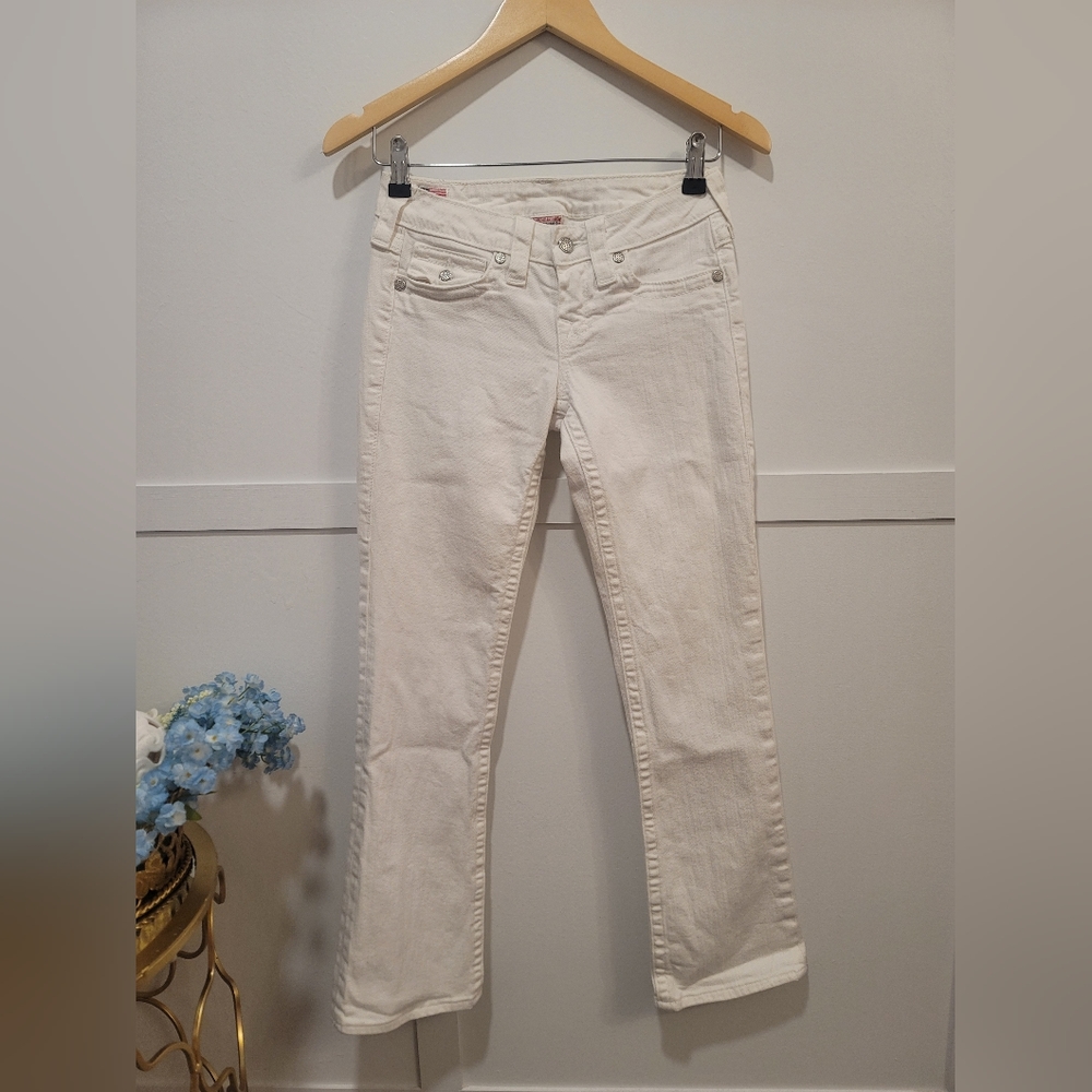 White True religion jeans, size 25